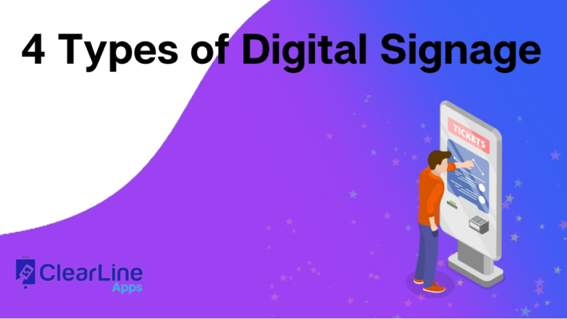 4 Types of Digital Signage
